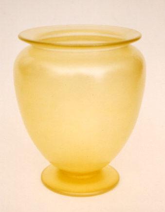 938 - Topaz, Iridized Iridescent Vase