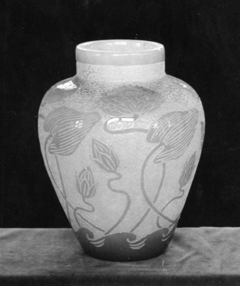 5000 - Unknown Acid Etched Vase