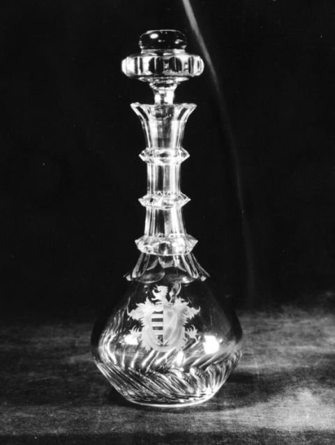 7348 - Unknown Engraved Decanter