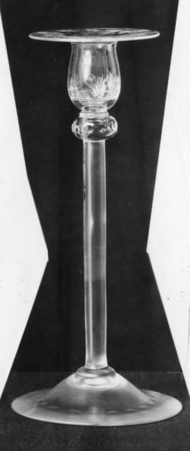 7380 - Unknown Engraved Candlestick