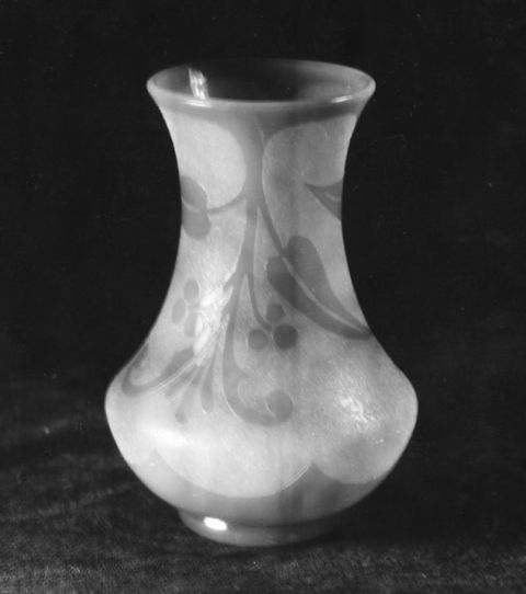 7426 - Unknown Acid Etched Vase
