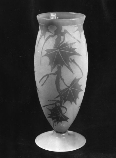 7442 - Unknown Acid Etched Vase