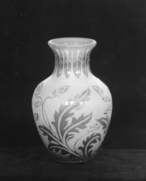 6275 - Unknown Acid Etched Vase