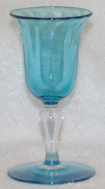 1692 - Celeste Blue Transparent Cordial