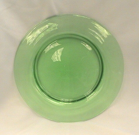 2028 - Green Transparent Plate