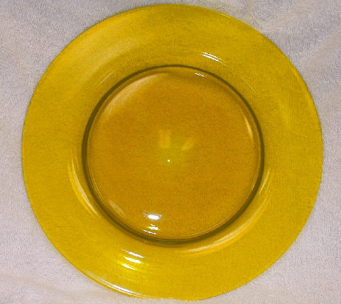 2028 - Bristol Yellow Transparent Plate
