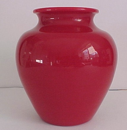 2683 - Rouge Flamb Opaque Vase