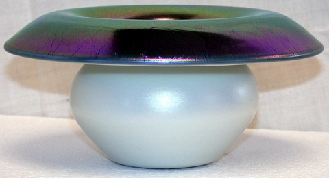 3262 - Blue Calcite Iridescent Bowl