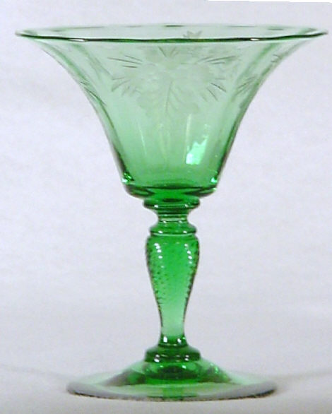3551 - Pomona Green Engraved Champagne