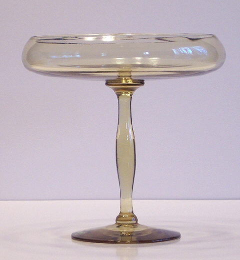 5066 - Amber Transparent Compote