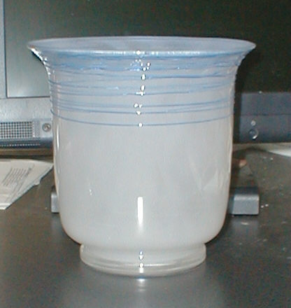 6030 - Colorless Translucent Vase