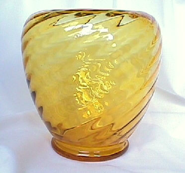 6031 - Bristol Yellow Transparent Vase