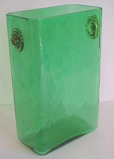 6199 - Pomona Green Transparent Vase
