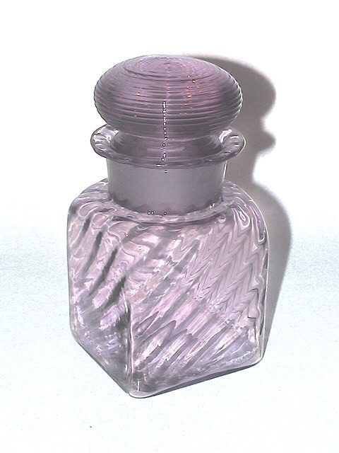 3463 - Light Amethyst Transparent Bottle