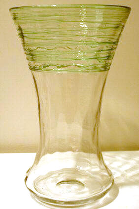 6812 - Colorless Transparent Vase