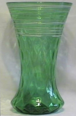 6812 - Pomona Green Transparent Vase