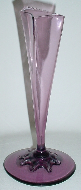 6875 - Light Amethyst Transparent Vase