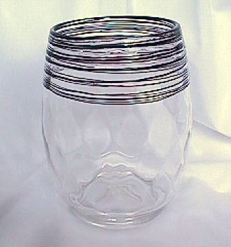 6980 - Colorless Transparent Vase