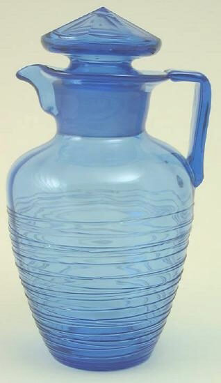 7056 - French Blue Transparent Cocktail Shaker