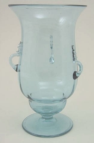 7208 - Celadon Transparent Vase